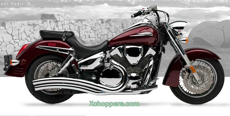 Hard krome dual radius honda fury #4