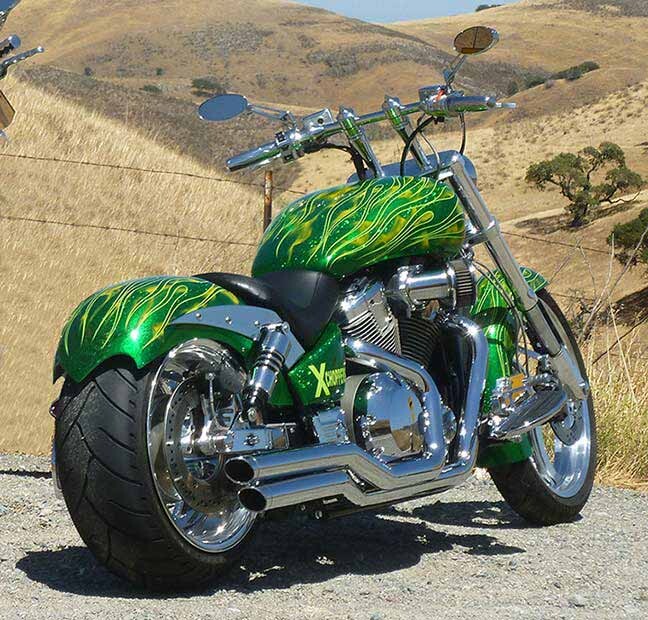 Honda vtx 1800 fat tire