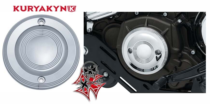 Kuryakyn Legacy Stator Cover for Indian Scout, Chrome Kuryakyn Legacy Stator Cover for Indian Scout, Chrome