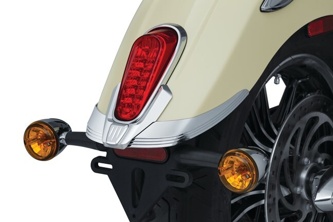 Kuryakyn Legacy Rear Fender Tip - Indian Scout Kuryakyn Legacy Rear Fender Tip - Indian Scout