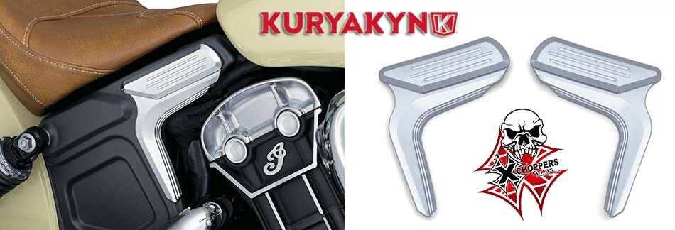 Kuryakyn Legacy Mid-Frame Accent for Indian Scout, Chrome (pr) Kuryakyn Legacy Mid-Frame Accent for Indian Scout, Chrome (pr)