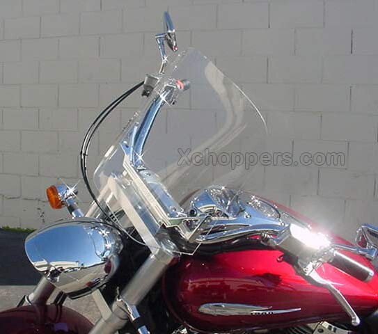 vtx 1800 windshield