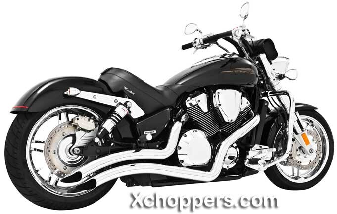 Honda vtx 1800c exhaust pipes #3