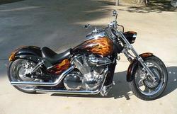 Jason Caldwell - VTX 1300 C - Xchoppers X Sickles Big Victory Fender