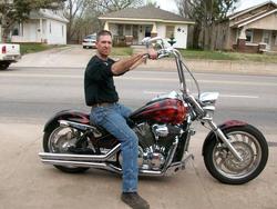Arlan Potter - Prestons Cycle - Enid, Oklahoma Custom Honda VTX 1300 C