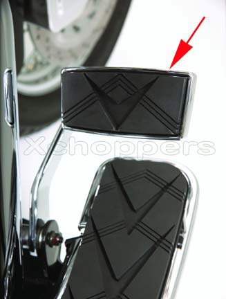 SALE! Big Bike Parts Brake Pedal Cover - VTX 1300 & 1800 R/S/T/N