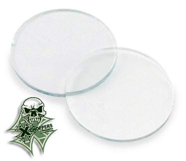 Kuryakyn Clear Lenses for Kuryakyn Small Silver Bullets (pair)