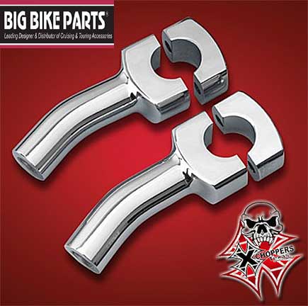 Big Bike Parts - 4 in. Classic Handlebar Riser
