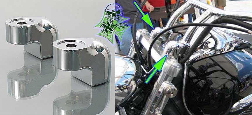 Vtx 1300 Handlebars Risers